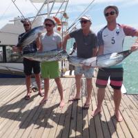 Dorade et 3 bonites boulons ! Belle performance !