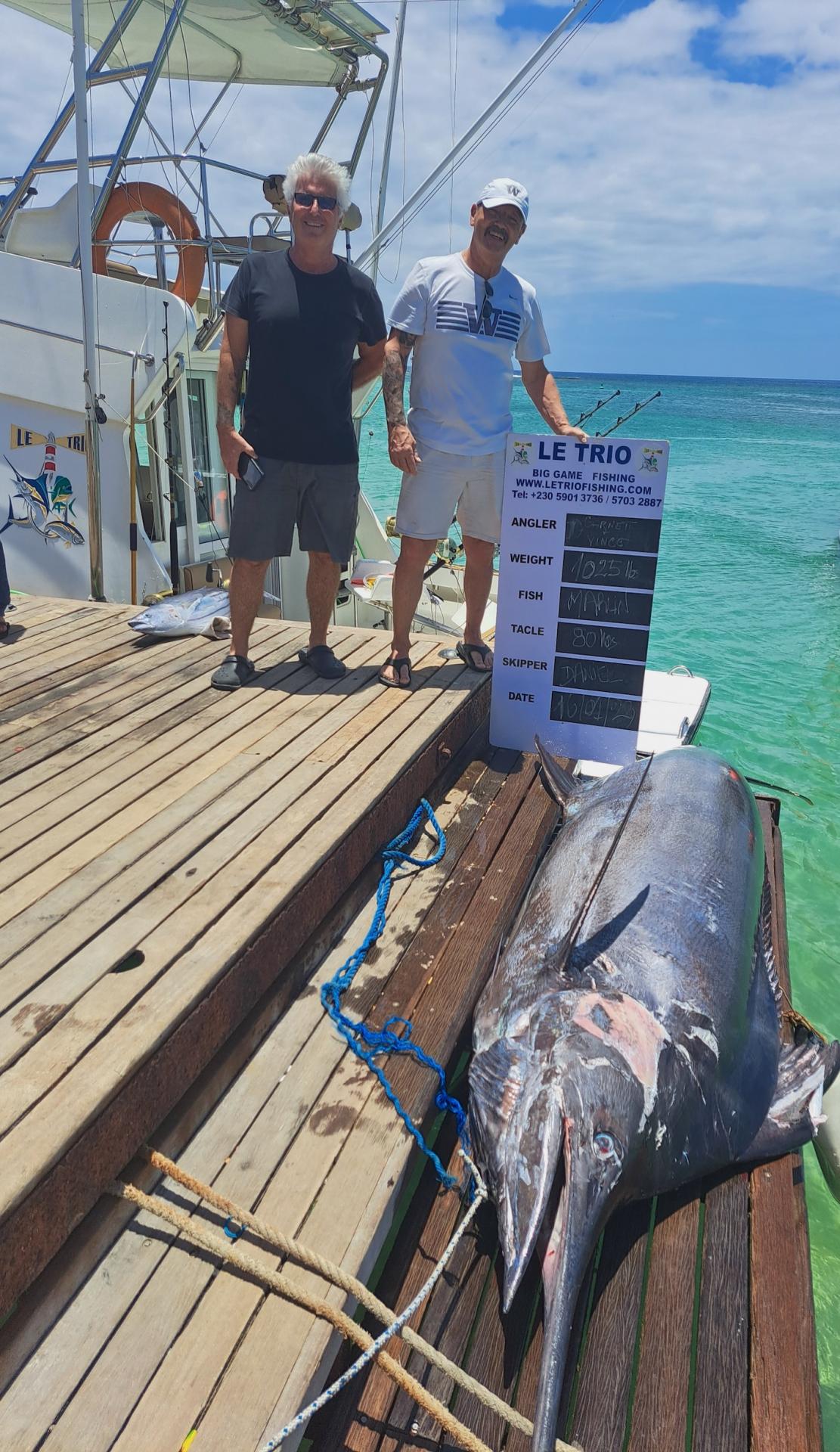 Bravo les pêcheurs pour cette exceptionnelle prise